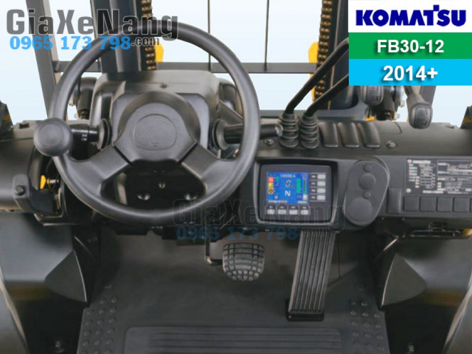 Xe nâng điện ngồi lái KOMATSU FB30-12