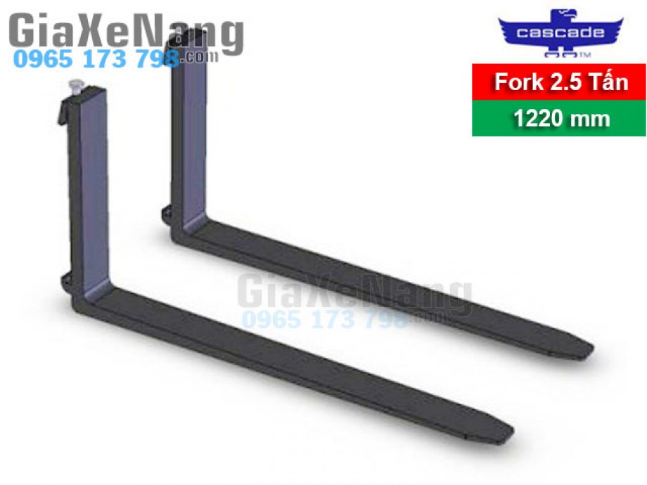 Càng xe nâng 1.5 tấn, Càng xe nâng 2.5 tấn