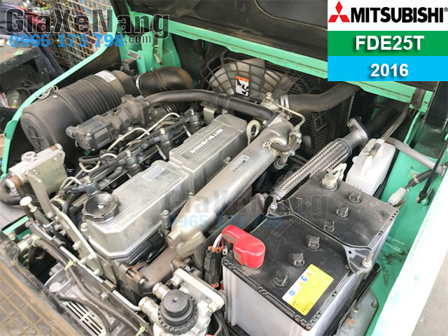 Xe nâng dầu Cũ mitsubishi đời mới FDE25T - 2016