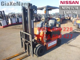 Xe nâng điện ngồi lái NISSAN NFP01L18-30...