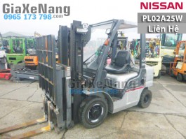 Xe nâng xăng gas NISSAN PL02A25W - Nhập ...