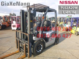 Xe nâng xăng gas NISSAN PL02A25W-001500 ...